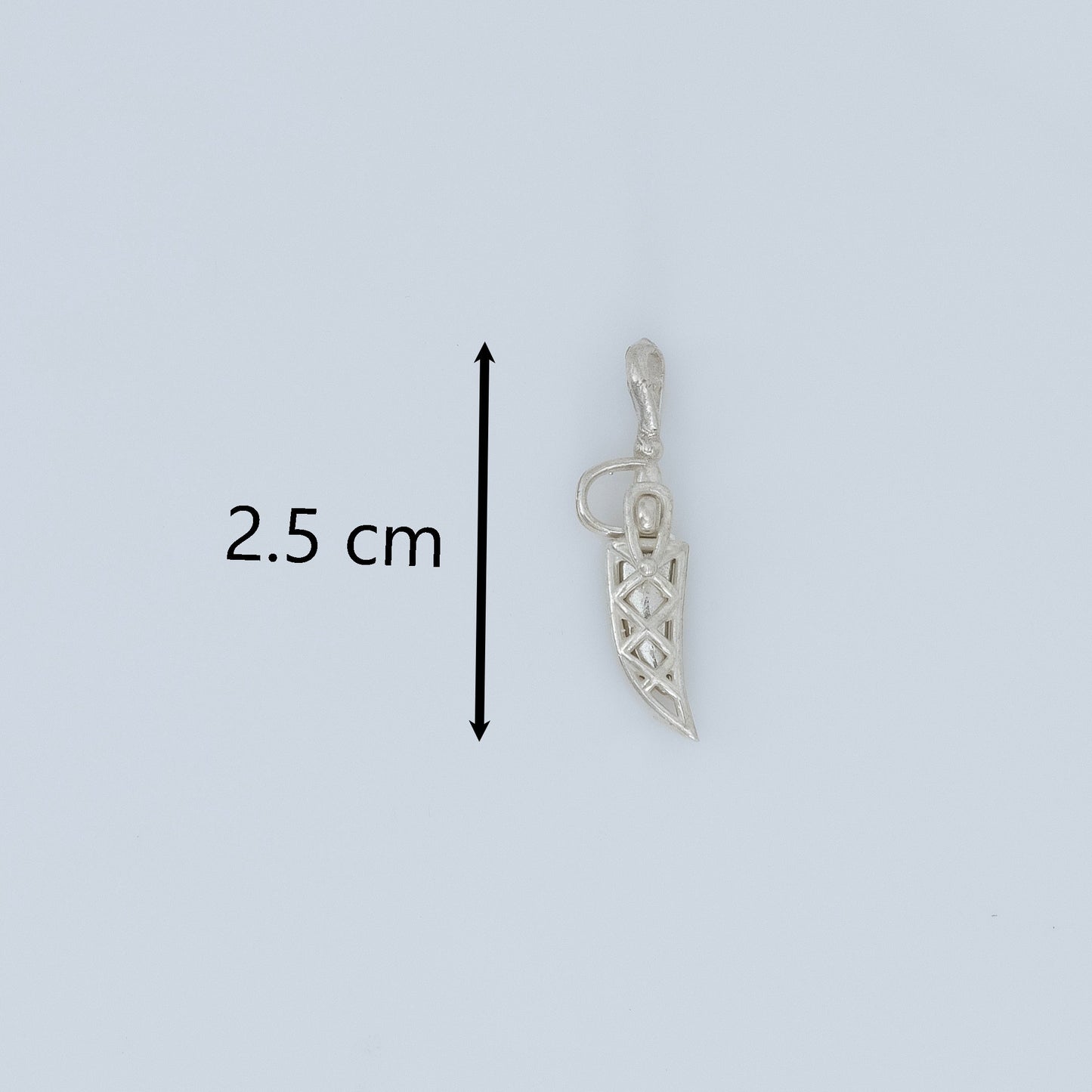 Silver Sword( talwar, chaku ) With Sheath Pendant
