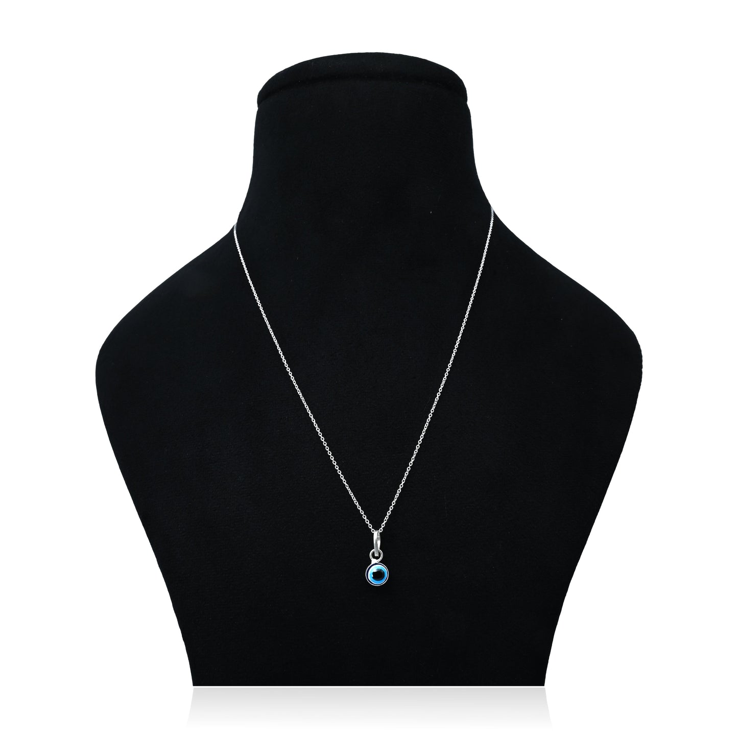 Silver Evil Eye Different Colors Pendant Necklace for Protection