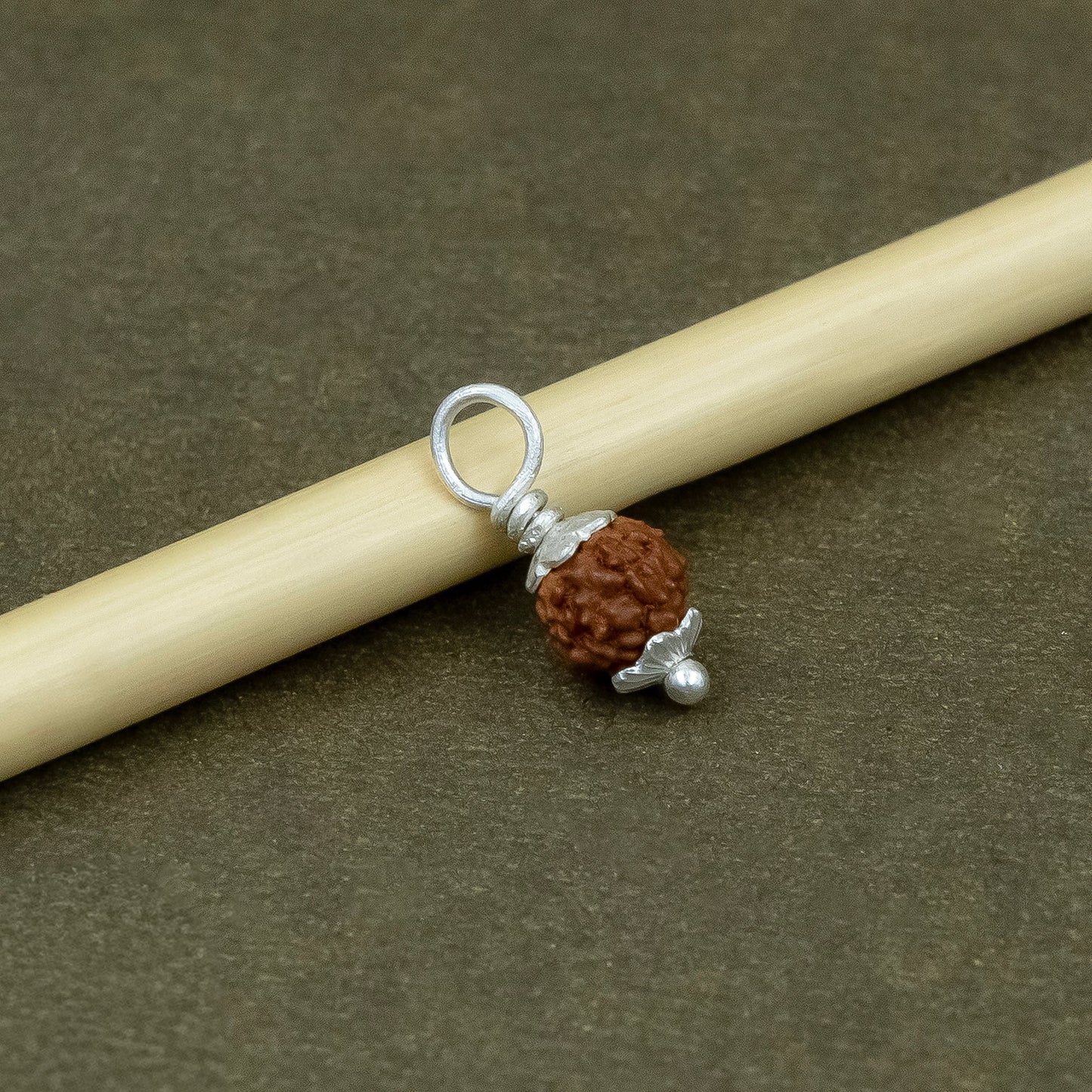 Silver Rudraksha Classic Pendant
