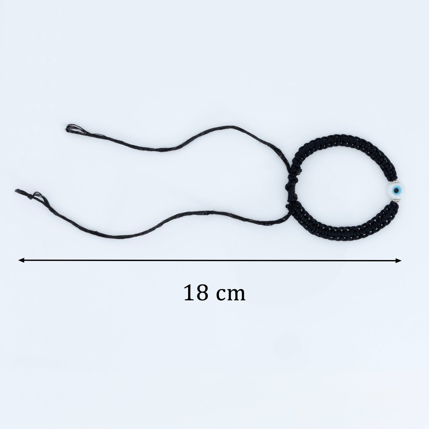 (Buy 1 get 1)Black Thread Evil Eye Bracelet/Anklet Adjustable Nazar Protection