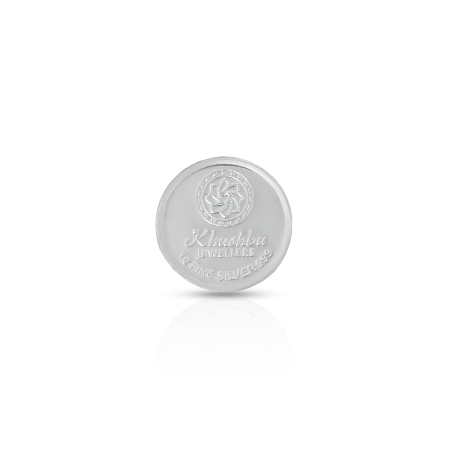 Elegant 1 gm coin made from 999 fine silver
