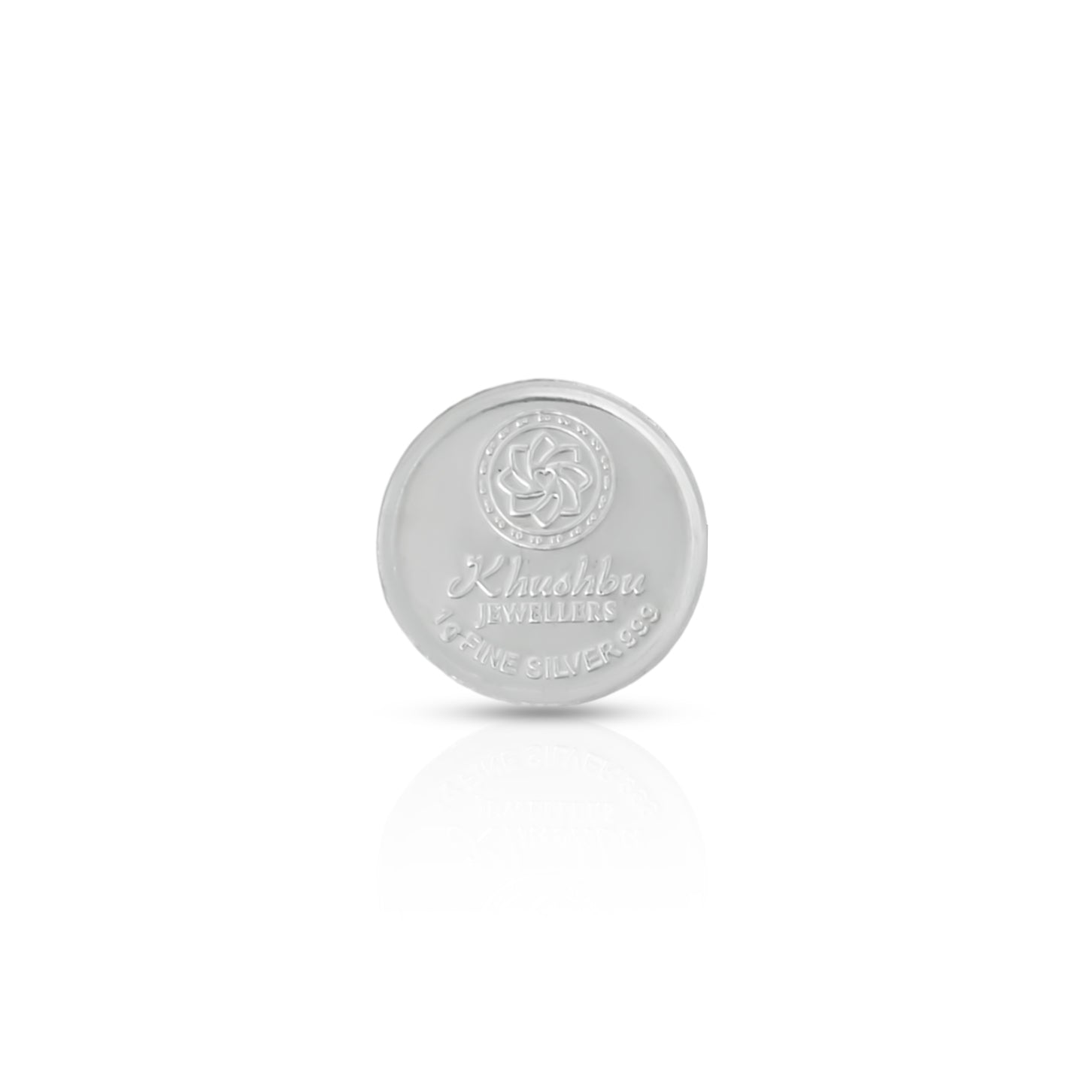 Elegant 1 gm coin made from 999 fine silver