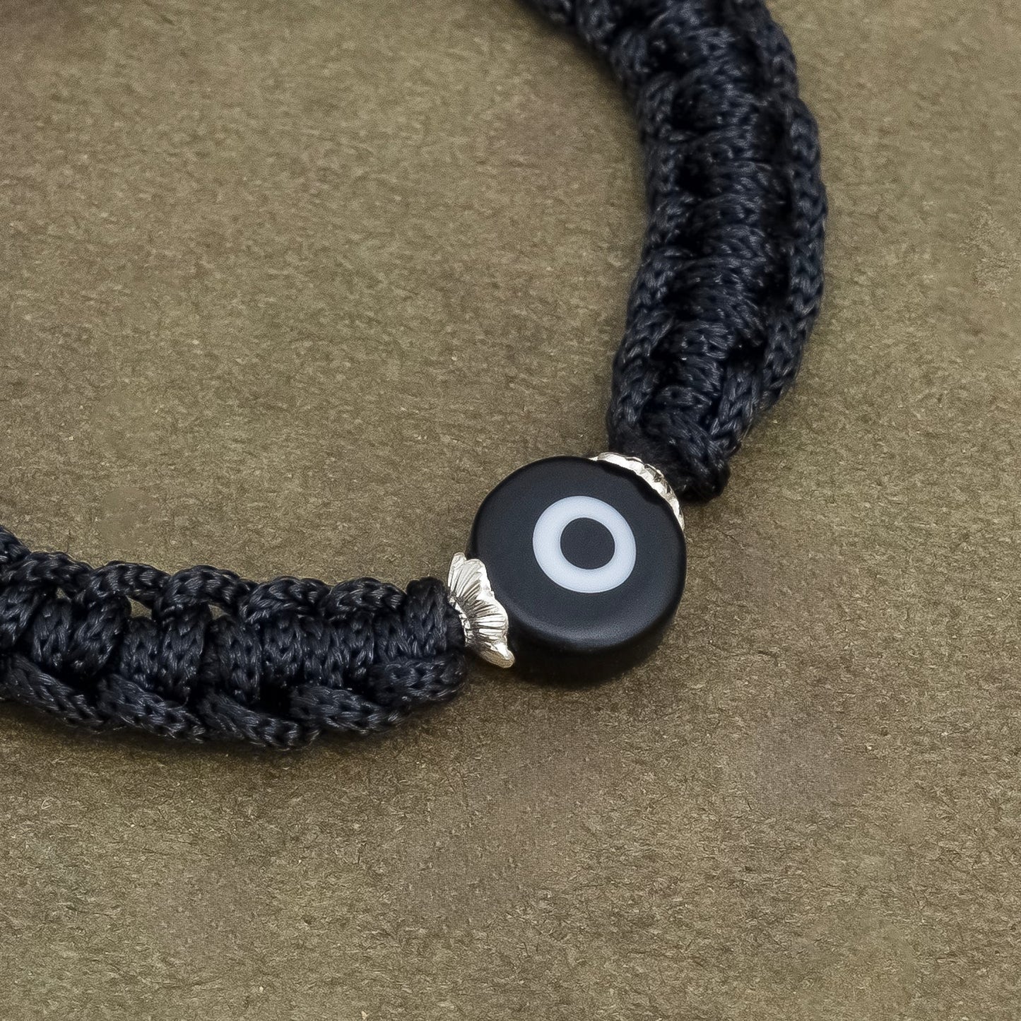 (Buy 1 get 1)Black Thread Evil Eye Bracelet/Anklet Adjustable Nazar Protection