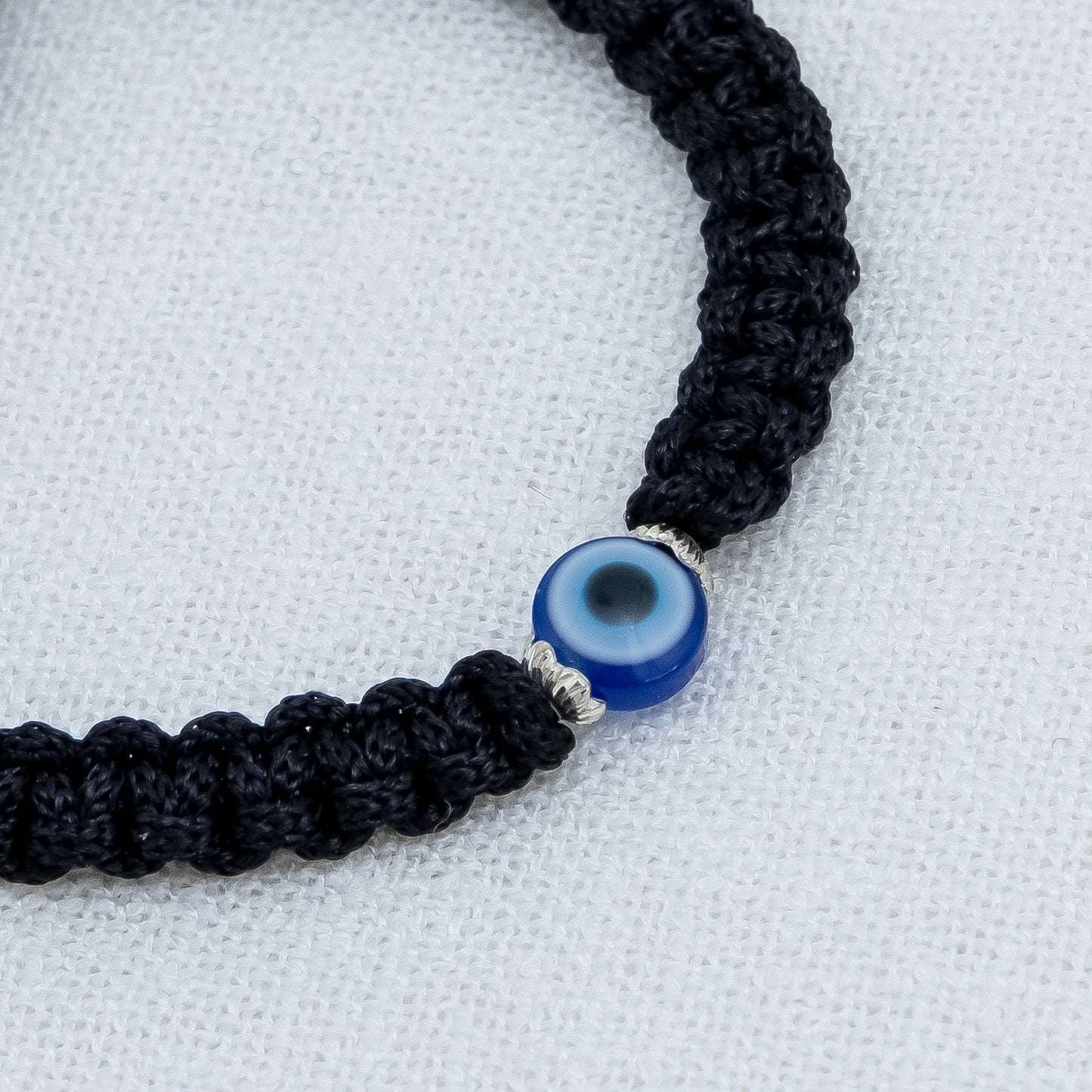 (Buy 1 get 1)Handmade Black Thread Evil Eye Bracelet