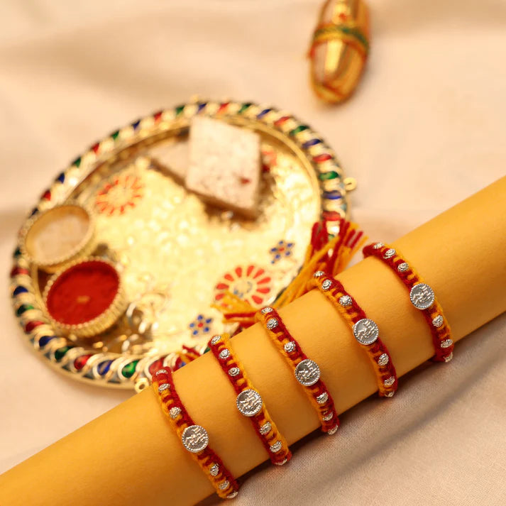 Mere Bhaiya Silver Rakhi Blessings