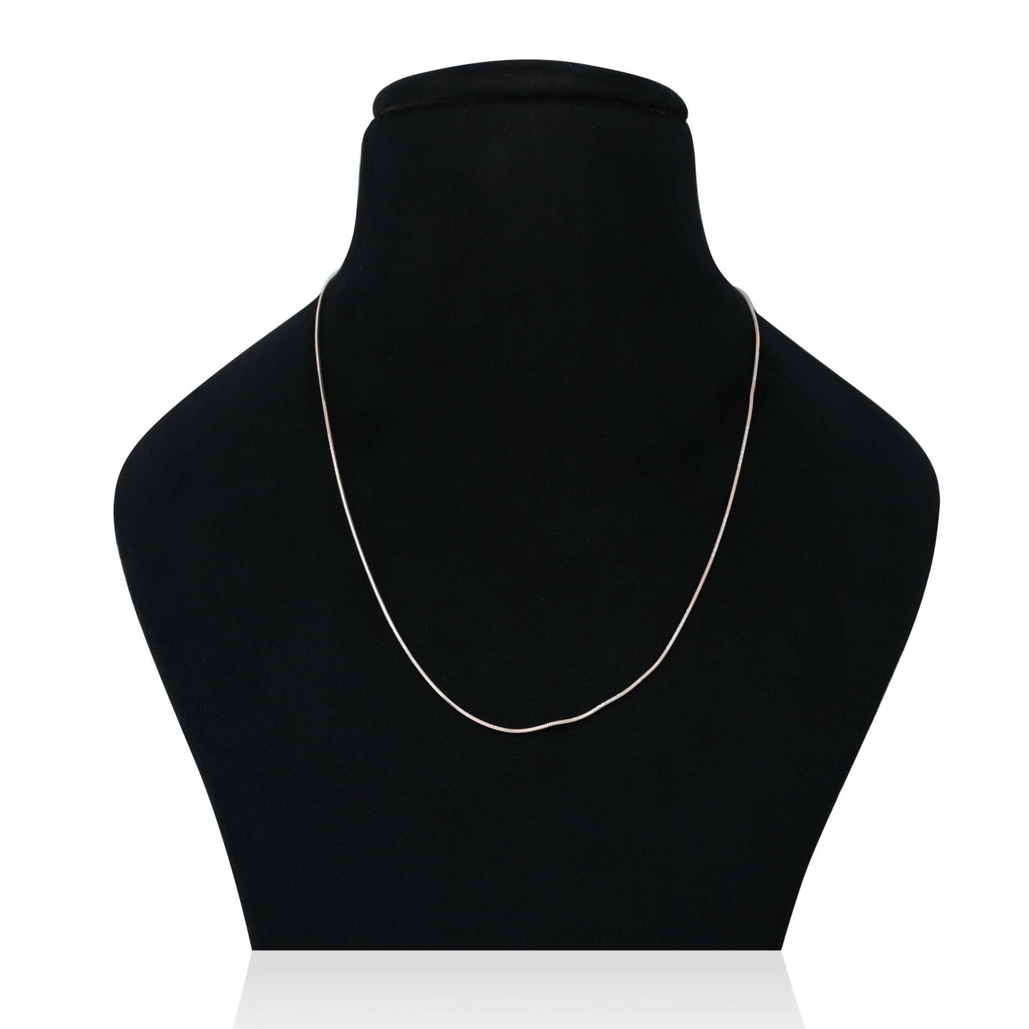 Sterling silver chain for boys featuring a simple and sleek design