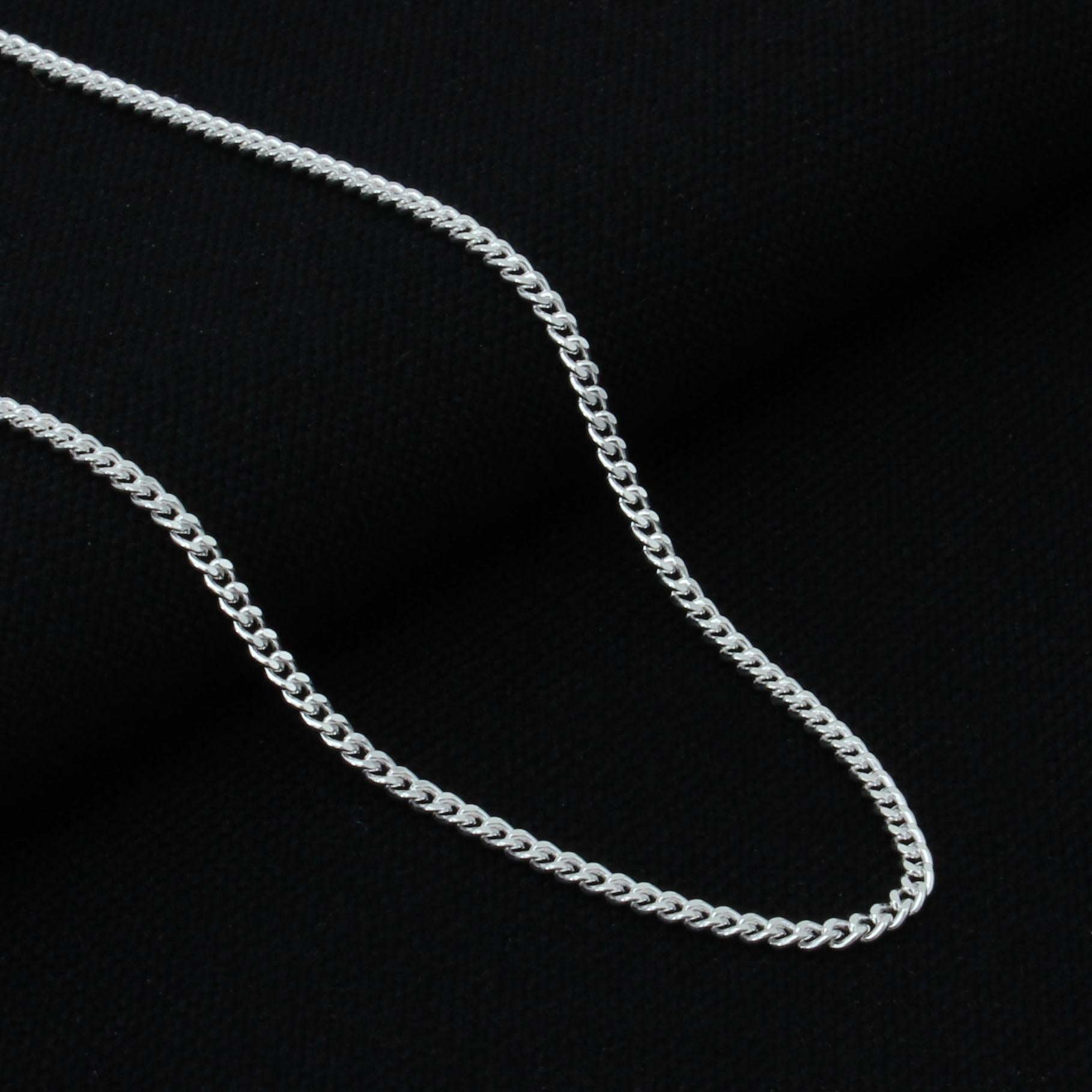 Silver Interlinked Rainy Chain