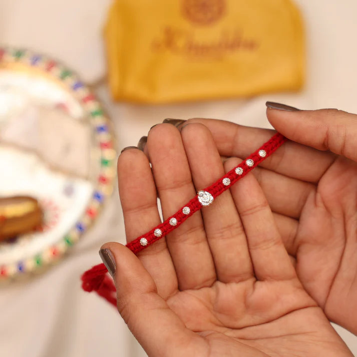 Sterling Silver Rakhi Timeless Bond of Love