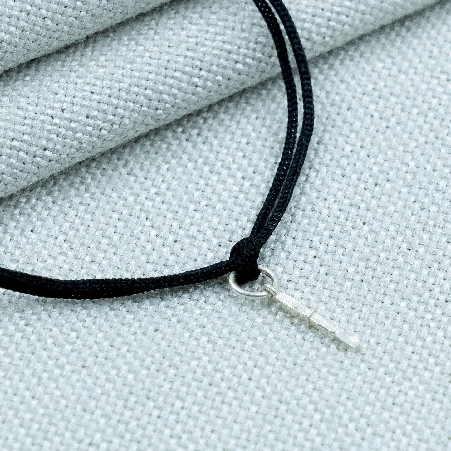 Matching Thread Bracelets with Silver Knife(chaku) Locket Perfect Boy and Girl Combo.