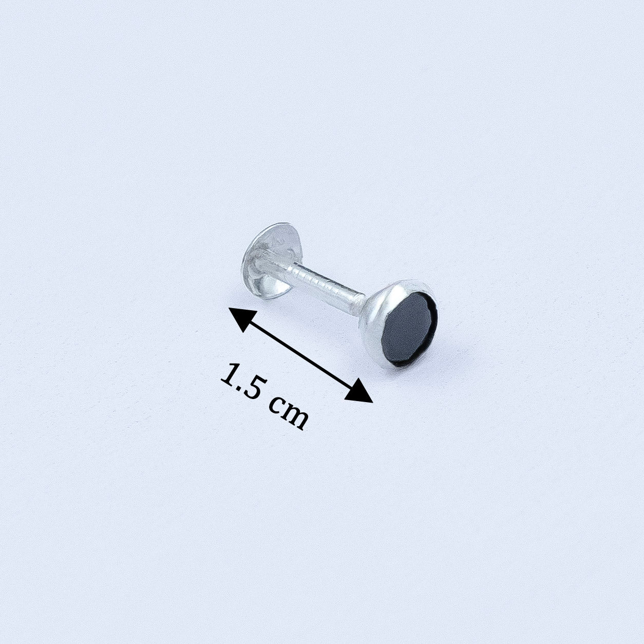 Trendy Silver Stud Nose Pins
