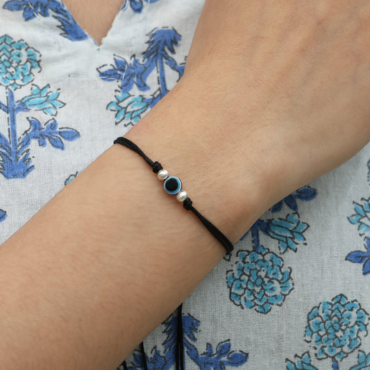 Beautiful Evil Eye Dhaga Bracelet: A Unique Blend of Style and Safeguard