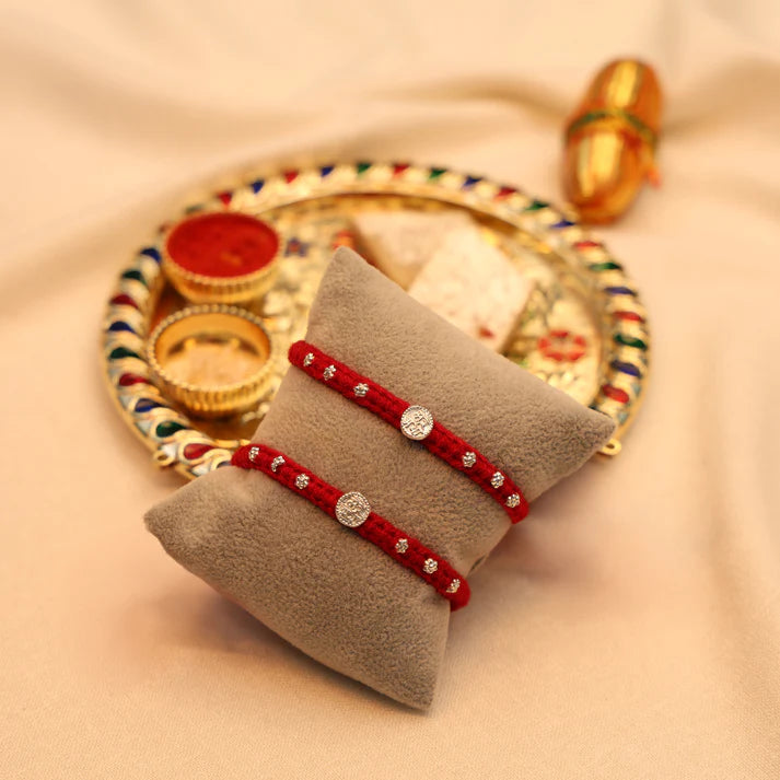Mere Bhaiya Silver Rakhi Blessings