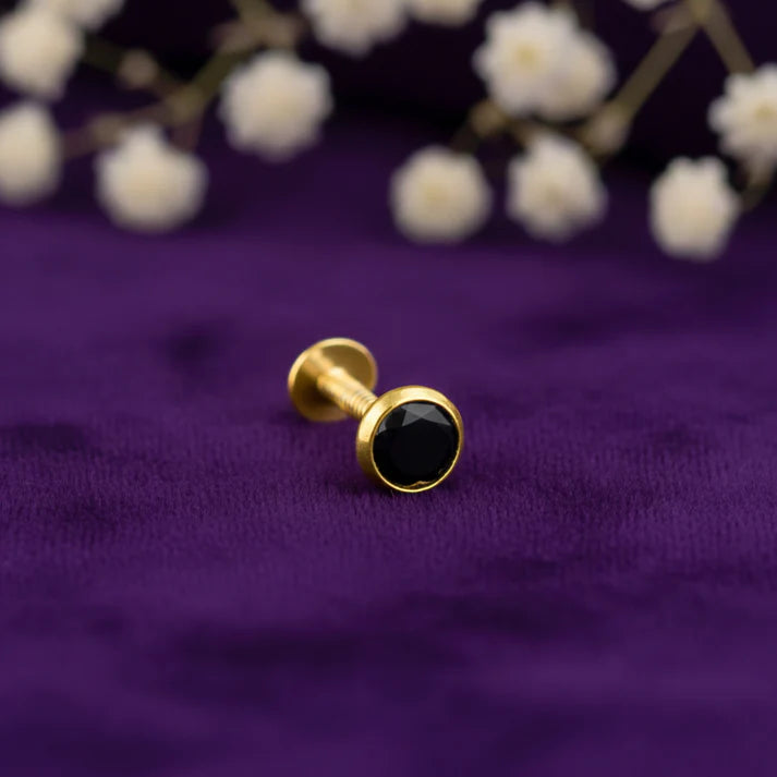 Silver Screw  Nose Pins