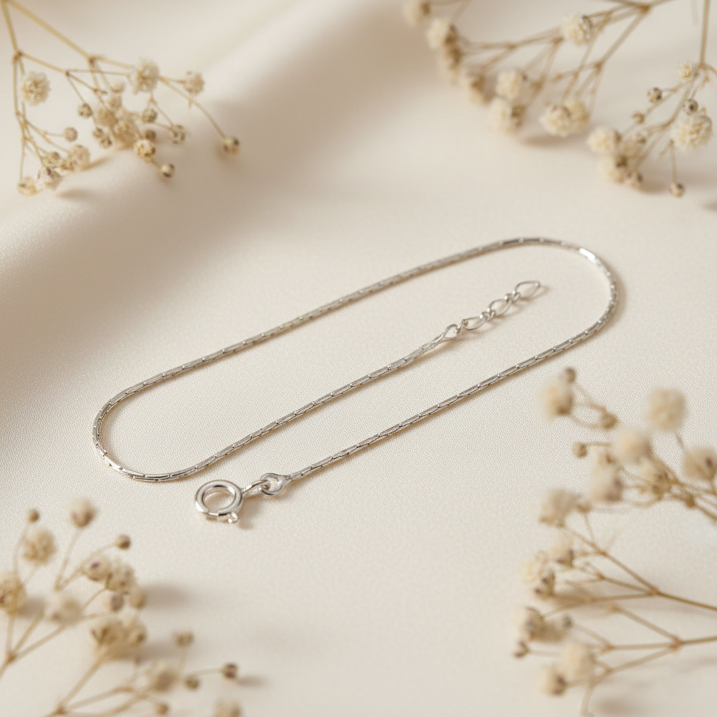 Premium Silver Sleek Chain Bracelet