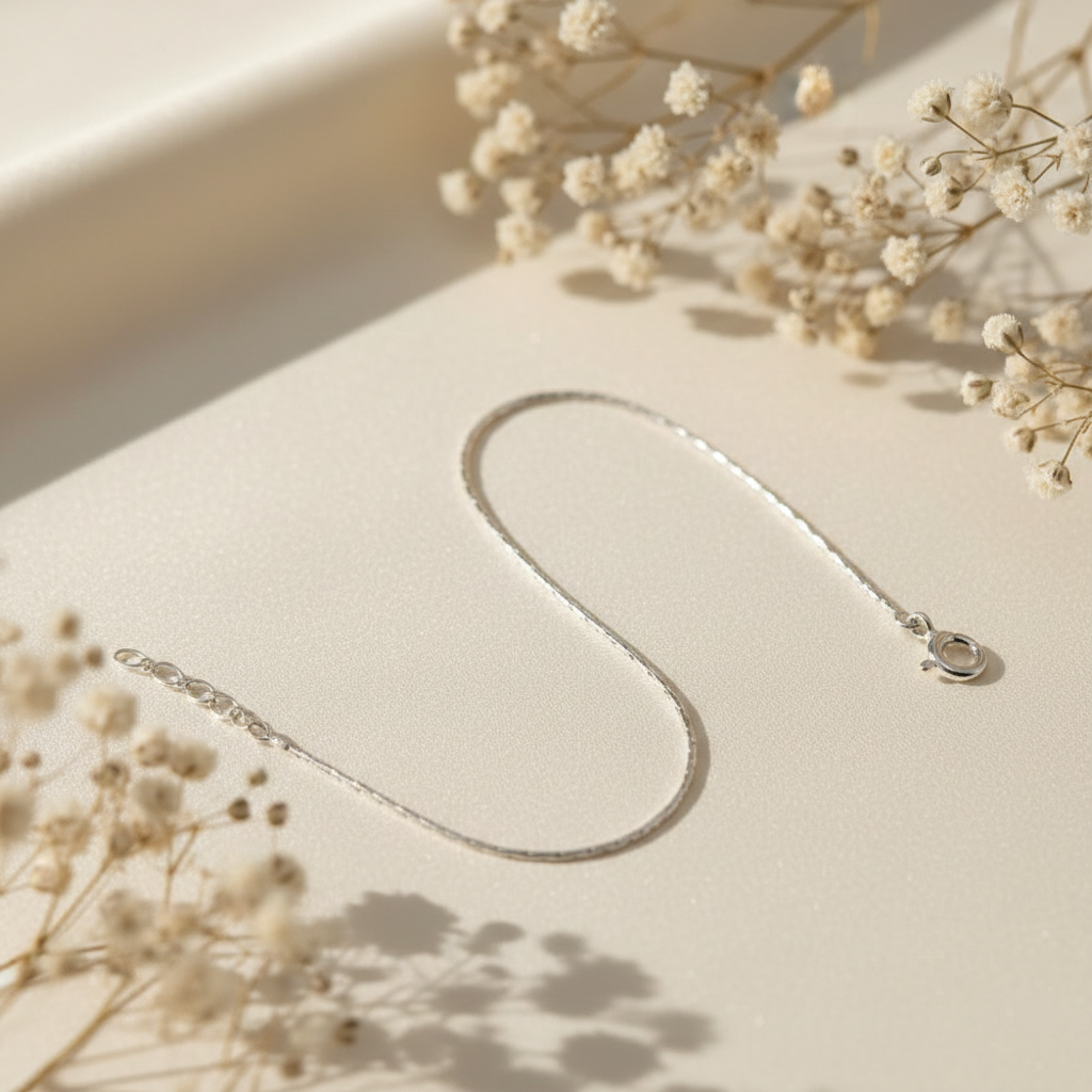 Premium Silver Sleek Chain Bracelet