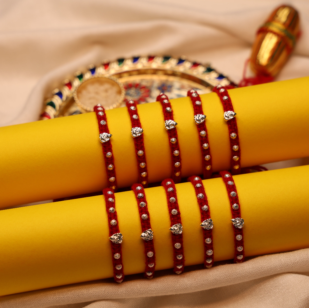 Sterling Silver Rakhi Timeless Bond of Love