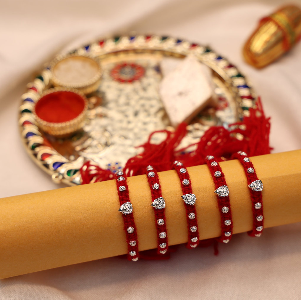 Sterling Silver Rakhi Timeless Bond of Love