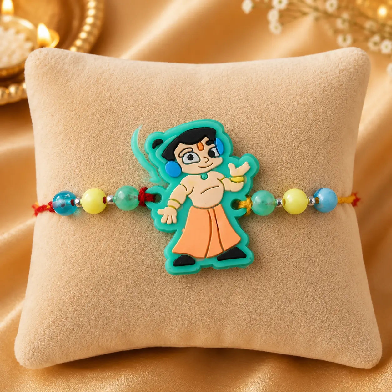 Silver Rakhi Chhota Bheem Kids
