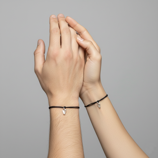 Soulmate Matching Thread Knife(chaku) Bracelet Set - Perfect Boy and Girl Combo.