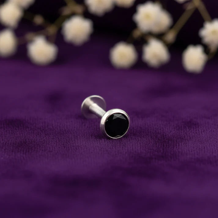 Silver Screw  Nose Pins