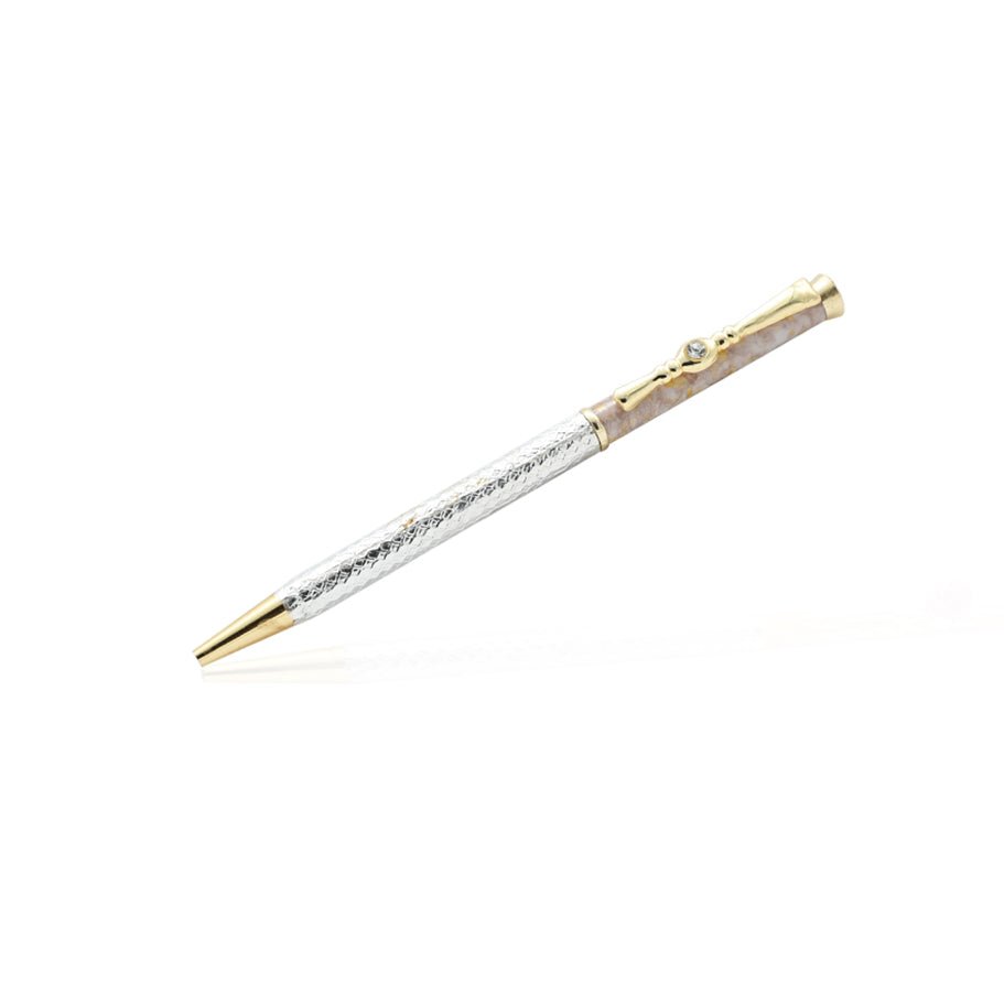 This Silver Gold Polish Pen perfect gift for teachers day, corporate professionals, and writers alike.